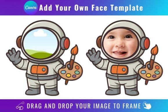 Astronaut Add Your Own Face Template: Your Next Creative Project