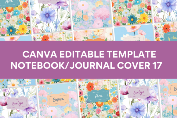 Canva Template Notebook/Journal Cover17: Your Creative Launchpad
