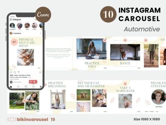 Elevate Your Feed: A Deep Dive into the Beauty Two Instagram Carousel Canva Template