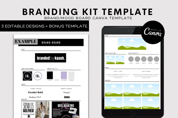 Establish Visual Consistency with an Editable Brand Board Template