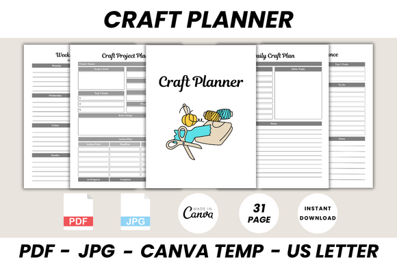 Master Your Creativity with The Ultimate Craft Planner