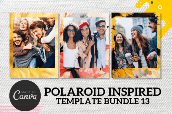 Preserve Memories with Canva Template Polaroid 13