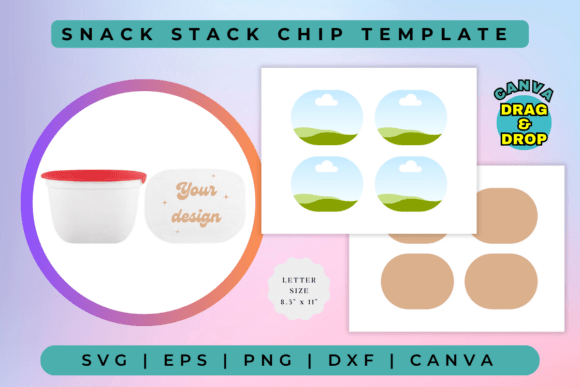Snack Stack Chip Template: Elevate Your Packaging Design