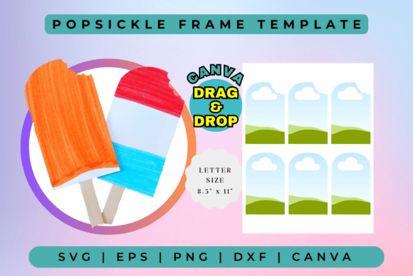 Summer Fun on the Page: The Popsicle Bookmarks Template