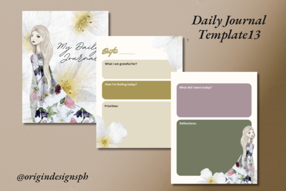 Transform Your Print Business with Canva Daily Journal Template13