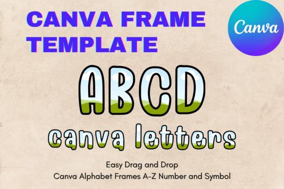 Unlocking the Canva Letters Frame Alphabet TemplateC29